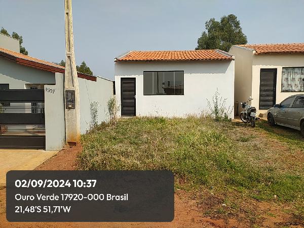 Casa - Venda, DRACENA, OURO VERDE, SP